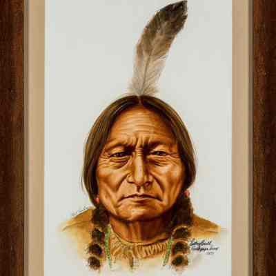 Sitting Bull, Hunkpapa Sioux, 1877