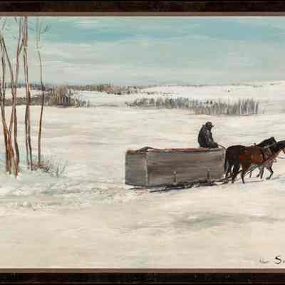Untitled (snow scene)