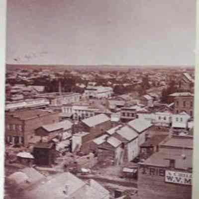 N.W. from 14th and Farnam 1870