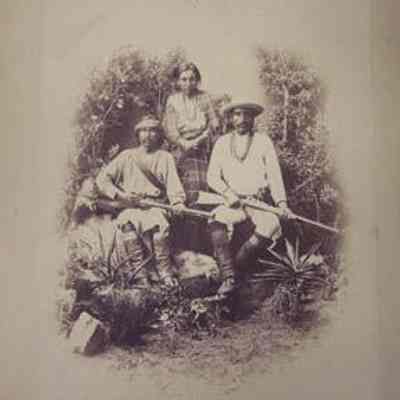 Vincente, Pitacio, & Juan - Navajo Scouts