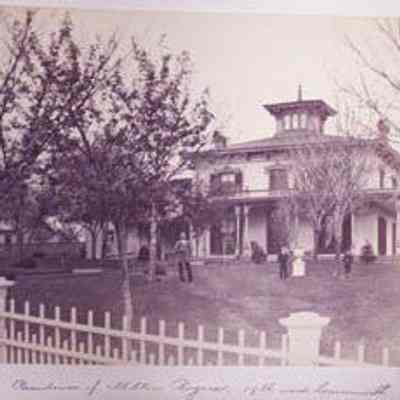 Residence of Milton Rogers, 19th and Leavenworth
