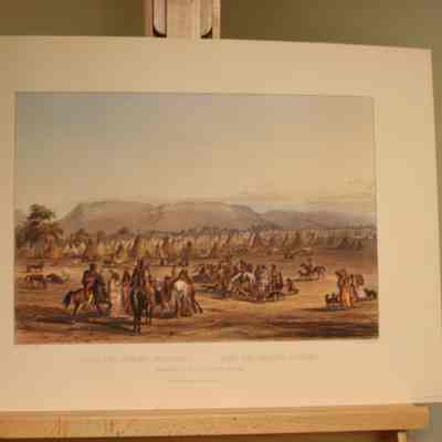 Encampment of the Piekann Indians