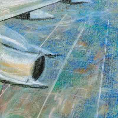 Midwest from Plane-Sketch