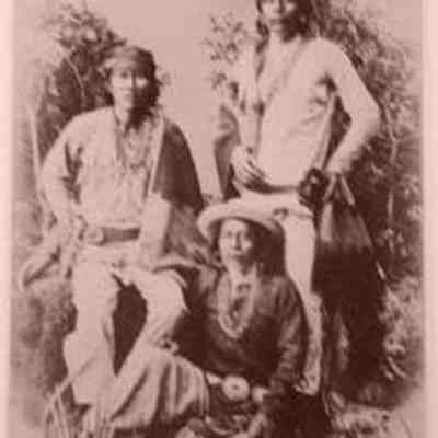 Pedro, Gayetenito, and Biziz, Navajho Scouts, Apache Campaign