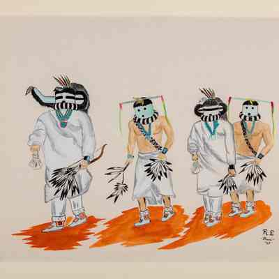 Shalako Kachinas