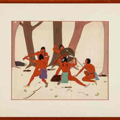 Untitled (Kiowa Warriors)