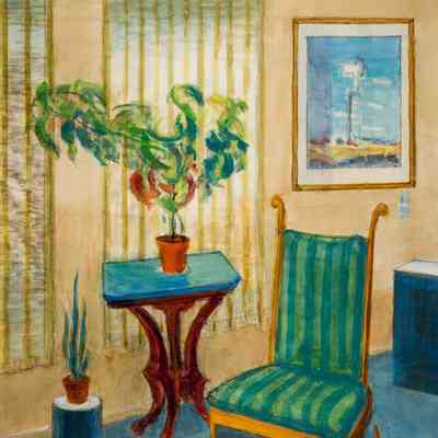 Windmill and Rocking Chair