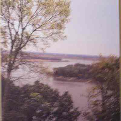 Missouri River Valley at Ponca Park, Dixon County, Nebraska