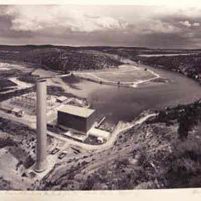 Glendo Power Plant on the North Platte, Platte Co., Wyoming