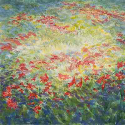 Poinsettias & Wildflowers near Kealakekua