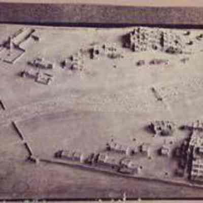 Scale Model of Taos Pueblo