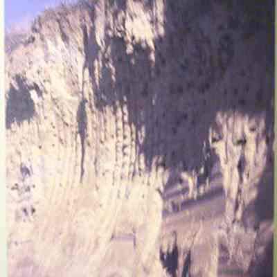 Missouri Valley and nesting colony of bank swallows (Ripania riparia) at Squaw Creek National Wildlife Refuge, Missouri