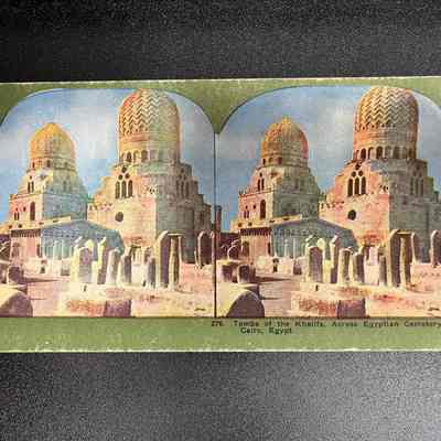 276. Tombs of the Khalifs, Across Egyptian Cemetery, Cairo, Egypt.