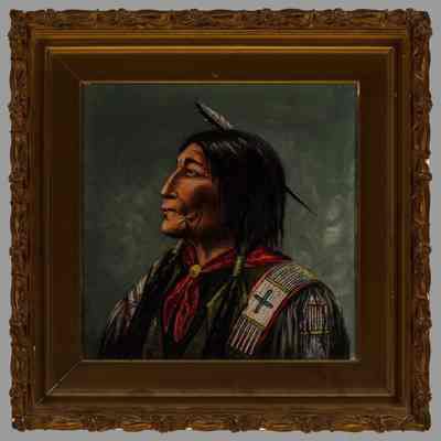 Chief Wolf Robe (After Rinehart)