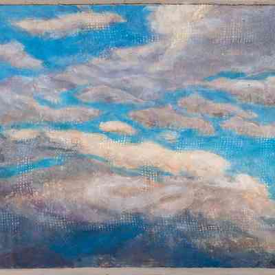 Clouds in the Blue over Drawn-work