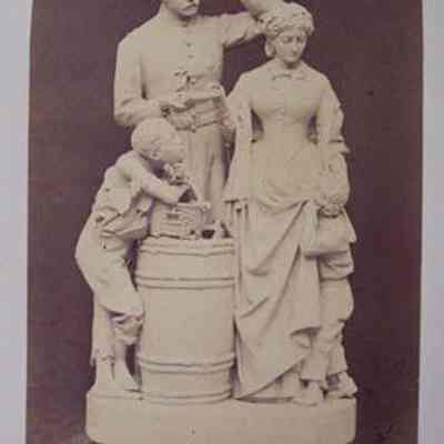 Photographs of Sculpture by John Rogers-Taking the Oath