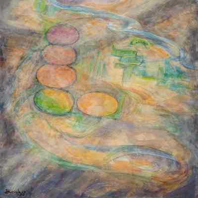 Air View with Circles