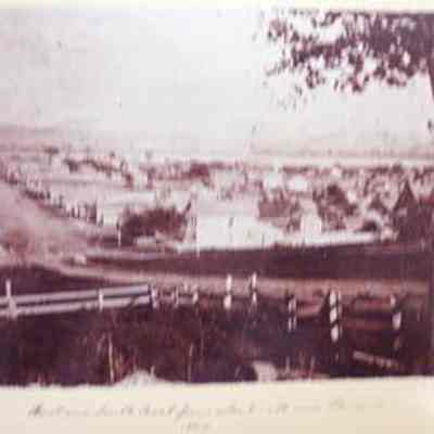 E. and S.E. from about 17th and Farnam 1864