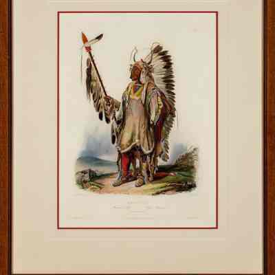 Mato-Tope, A Mandan Chief