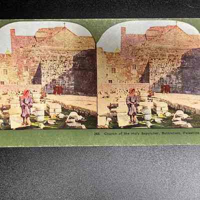 263. Church of the Holy Sepulcher, Bethlehem, Palestine.