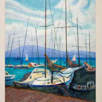 Sailboats - Lahaina Bay