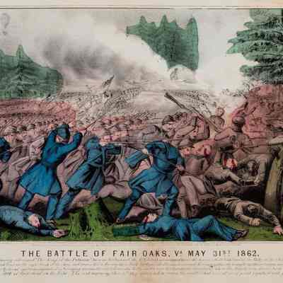 The Battle of Fair Oaks, VA. May 31st, 1862