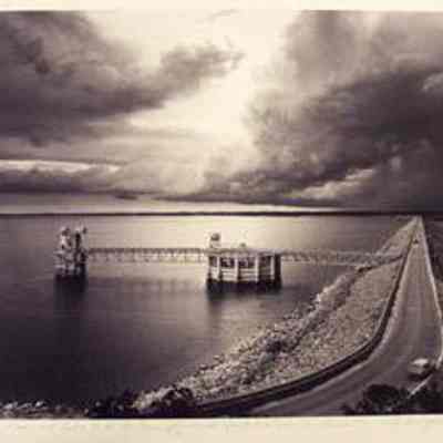 Kingsley Dam & Lake C.W. McConaughy on the North Platte River, Neb.
