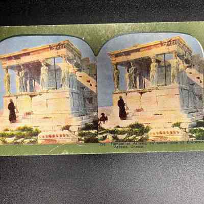 292. Temple of Athens, on South Side of Erechtheum, Athens, Greece.