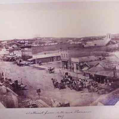 N.W. from 12th and Farnam 1867