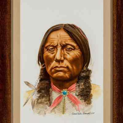 Quanah Parker, Comanche, 1875