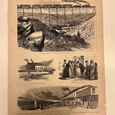 Across the Continent: Scenes & Incidents on Route From Sherman To Laramie Station