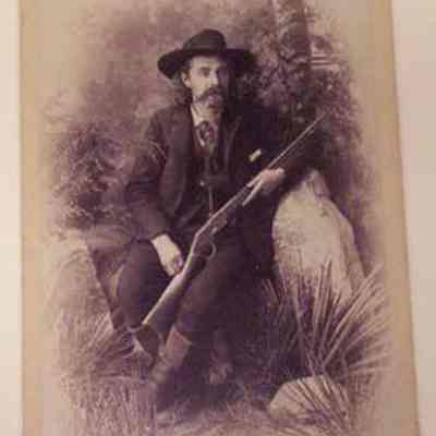 Ben Wittick Posed As an Apache Scout