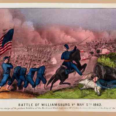 Battle of Williamsburg VA. May 5th 1862