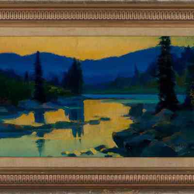 Lake McDonald At Sunset
