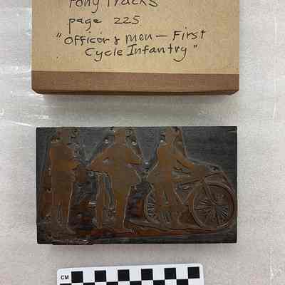 Officer and Men - First Cycle Infantry