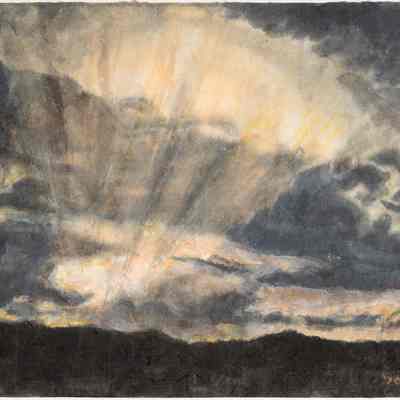 Sunset over Mountains
