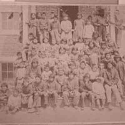 Photograph of Indian School Class