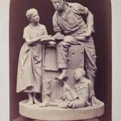 Photographs of Sculpture by John Rogers-Uncle Ned's School