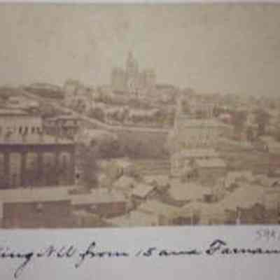 Looking N.W. from 15 and Farnam 1871