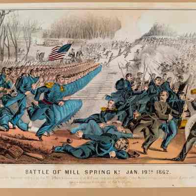 Battle of Mill Spring, KY Jan 19th 1862