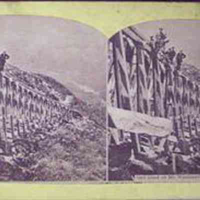 Rail Road on Mt. Washington, N.H.