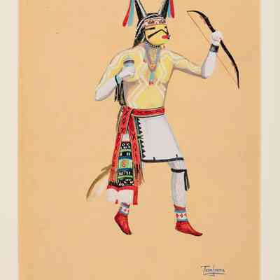 Kachina Dancer with Bow