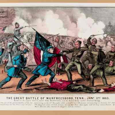 The Great Battle of Murfreesboro, Tenn. Jan 2nd 1863