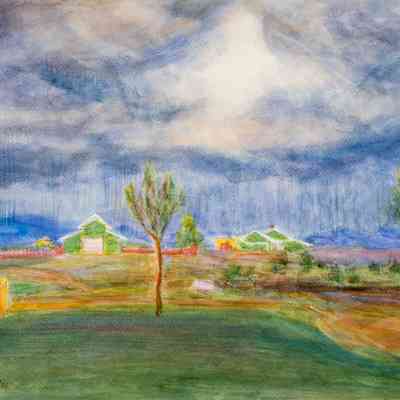 Distant Thunderstorm (from Colorado State Veterans Home)
