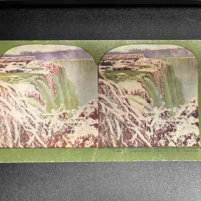 264. Exquisite Iced Foliage, Canadian Side of Niagara Falls.