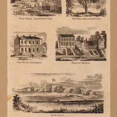 View in Kansas, 1856 (5 Cuts)