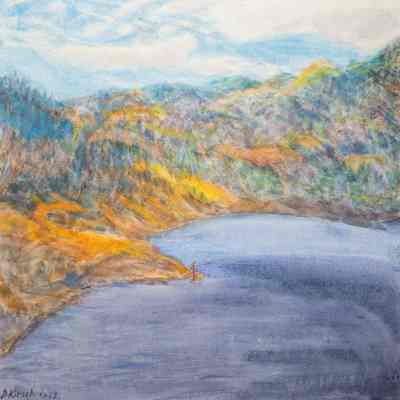 Lake Isabel - early autumn
