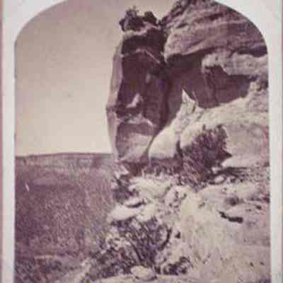 Cliff Ruins Mancos Canyon