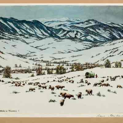 Winter in Wyoming