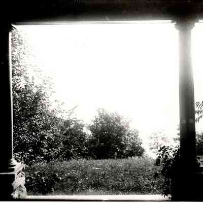 Bailiwick [porch view of Cayuga Lake, west shore]